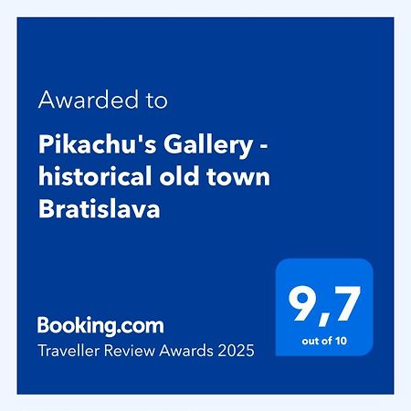 Pikachu'S Gallery - Historical Old Town บราติสลาวา ภายนอก รูปภาพ
