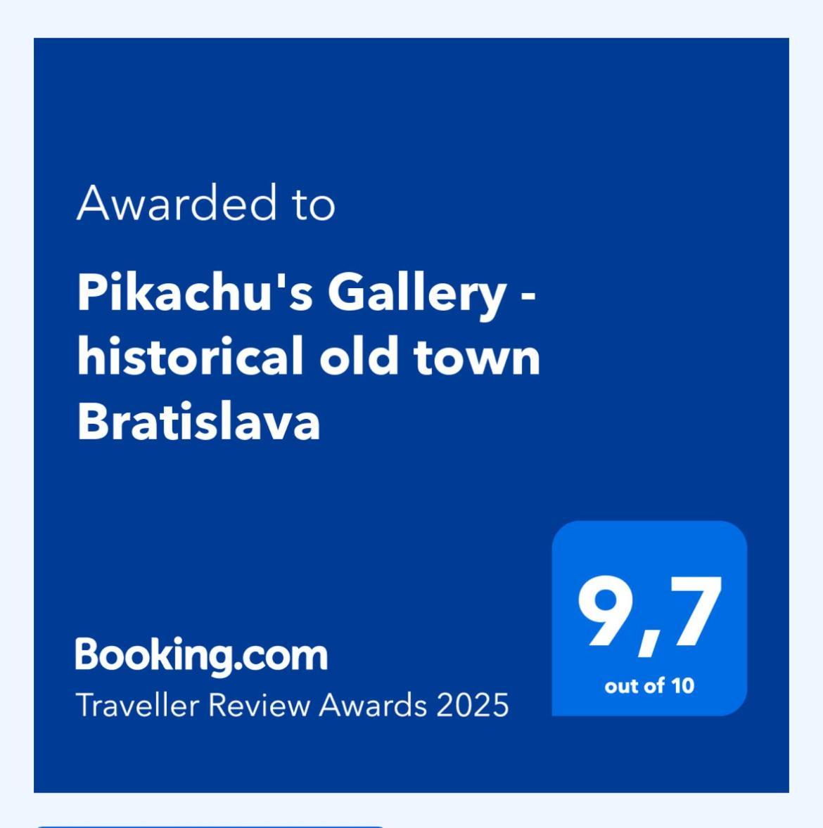 Pikachu'S Gallery - Historical Old Town บราติสลาวา ภายนอก รูปภาพ
